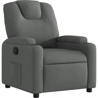 vidaXL Relaxsessel Dunkelgrau Stoff - Grau