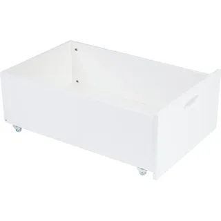 Waldin Schublade für 7in1 Babybett, Kinderbett, KEIN BETT,Weiß - Weiß