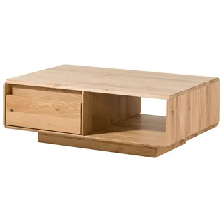 MASSIVMOEBEL24.DE Couchtisch Wildeiche 110x70x40 natur geölt CARDIFF #160