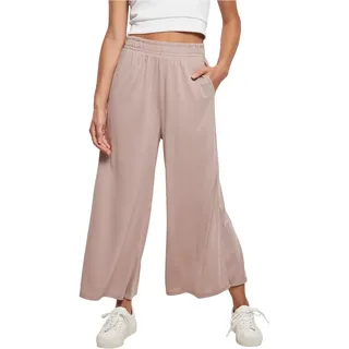 Urban Classics Damen Hose Ladies Modal Culotte, lässige Marlene Hose für Frauen, 3/4 Länge, mit Gummibund, Größen XS-5XL