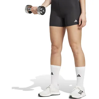 adidas TECHFIT Short Leggings, Black/White, M 4