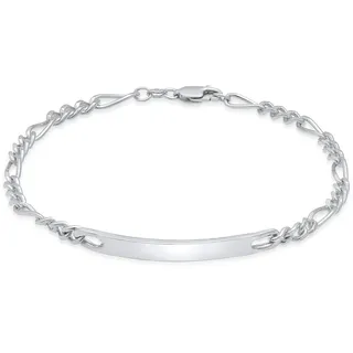 KUZZOI Figaroarmband Silber 210 Größe 21 cm