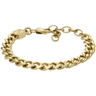 Fossil BOLD CHAINS Armband goldfarben Edelstahl 21,50 cm