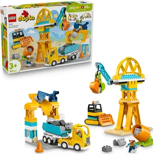 LEGO Duplo Baustelle mit Baufahrzeugen 10476
