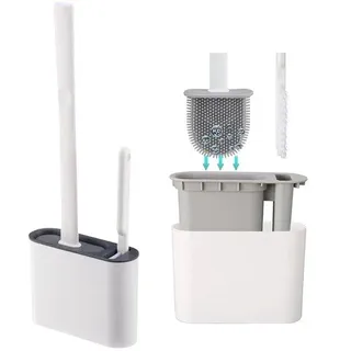 Toilettenbürste 2-in-1 Reiniger Silikon Bad