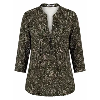 Jersey-Bluse Peter Hahn grün