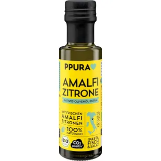 PPURA Bio Natives Olivenöl Extra Amalfi Zitrone 100 ml