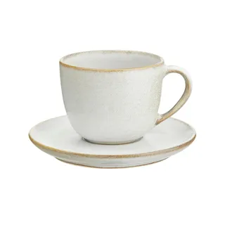 Asa Selection Cappuccinotasse mit Untertasse 0,23 l Sand