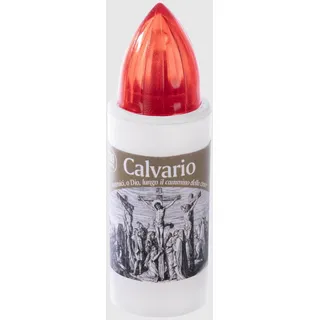 LA BRIANTINA Teelicht Calvario 3 cm rot
