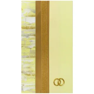 Pracht Creatives Hobby 7073-20095 Wachsplatten Mix hellgelb/gold, 3 halbe Wachsstreifen mit einem Motiv, ca. 200 x 50 x 0,5 mm, zum Modellieren und Verzieren von Kerzen