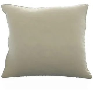 Intirilife Kissenbezug aus Samt 40x40 cm in Beige - Gr.: onesize