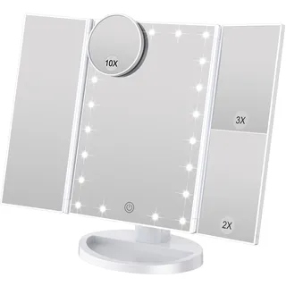 WEILY Kosmetikspiegel mit LED Beleuchtung