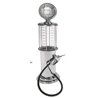 Verchromter Bierverteiler 1 Liter, 20 x 20 x 48 cm