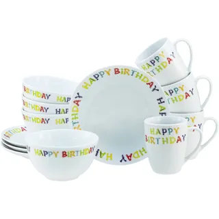 CreaTable Frühstücksset 12-tlg. bunt