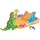 Jurassic Adventure Baby-Pool 201 x 157 x 69 cm (56139NP)