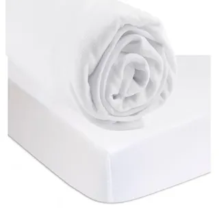 Spannbettlaken, 90 x 140 cm + Matratzenschoner, Frottee, wasserdicht, PU