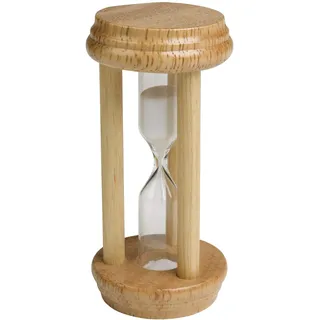 Chef Aid Traditionelle 3-Minuten-Eieruhr, perfektes Gadget für das Kochen von gekochten Eiern, Beige