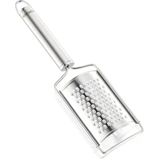 Leifheit Muskatreibe Edelstahl, Feinreibe für Muskat, Parmesan | ovaler Griff für sicheren Halt, stabile Edelstahl-Ausführung, mit Aufhängeöse, auch für Ingwer und Schokolade