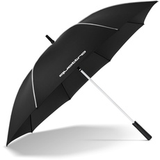 Bild 3122200300 Regenschirm Stockschirm Automatik Schirm, mit Quattro Logo, schwarz, Einheitsgröße