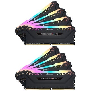 VENGEANCE RGB PRO 256 GB (8 x 32 GB) DDR4 3200 (PC4-25600) C16 Desktop Speicher, Schwarz