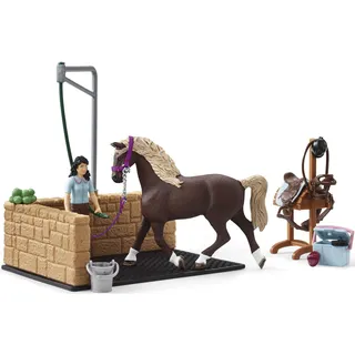 Schleich Horse Club Waschplatz mit Emily & Luna 42438