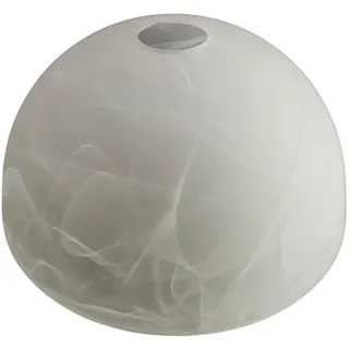 Lampenschirm Glas Ersatzglas rund Ø 25cm für Hängelampe E27 – Brava II Glasschirm Ersatzschirm für Pendelleuchte, Deckenlampe & LED Leuchte – Lampenglas Vintage/Modern Ersatz