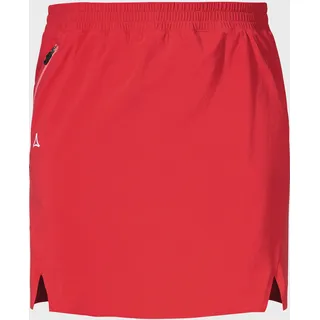 Sweatrock SCHÖFFEL "Skirt Hestad1 L", Damen, Gr. 46, rot (2003, rot), Oberstoff : 85% Nylon 15% Elasthan Futter : 80% Nylon 20% Elasthan, Röcke Sweatrock