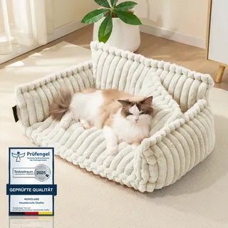 Hundesofa / Katzensofa 'Chaffar' - Creme - M (80cm)