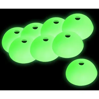 PRO PLUS ProPlus 361760 Set 8 x Heringschutzkappen Kunststoff nachleuchtend Ø55mm