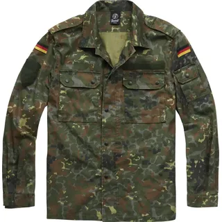 Brandit Textil Bw Field Langarmhemd Flecktarn 4XL