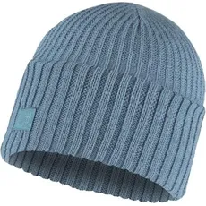 Buff, Mütze, Knitted Hat Rutger Light Blue, Blau