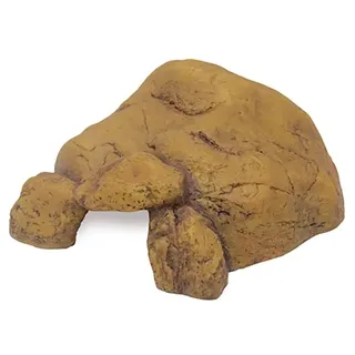 Exo Terra Extra Große Reptilienhöhle Aus Kieselsteinen - Brown - 20.5 x 25 x 11 cm