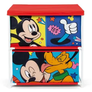 Disney Mickey Regal Mit 3 Schubladen - Multicolor 1 - One Size