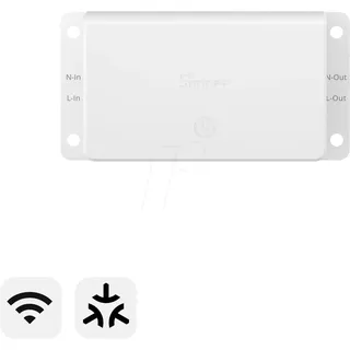 Sonoff Basic R5 Gen5 WiFi Smart Switch 10A 1 St. Weiß