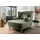 Loveseat Tassilo 121 x 107 x 147 cm grün mit Kissen