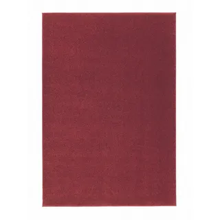 Astra Hochflorteppich , Rot , Textil, Kunststoff , rechteckig , 80x150 cm , für Fußbodenheizung geeignet , Teppiche und Böden, Teppiche, Hochflorteppiche & Shaggys
