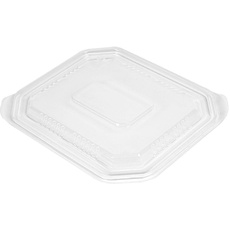 50 Stück – Deckel für 262,65/66, 19,4 x 16,4 x 1,3 cm, transparent, PP