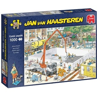 JUMBO Spiele Jumbo Jan van Haasteren Fast fertig? 1000 Teile