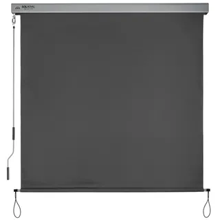 Sol Royal Balkonverkleidung 180 x 250 cm grau Aluminium