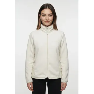 Fleecejacke NAPAPIJRI "YUPIK", Damen, Gr. XL, beige (beige dimity), Web, Aussenseite: 100% Polyamid. Obermaterial: 100% Polyester. Futter: 100% Baumwolle, unifarben, Bündchen, Jacken Fleecejacke, mit durchgehendem Reißverschluss