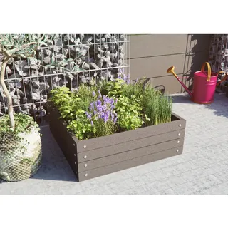 Kiehn-Holz Kräuterbeet BPC 70 x 70 x 24 cm Braun