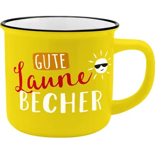SHEEPWORLD Becher Motiv "Gute Laune" 0,35 l Weiß 1 St.