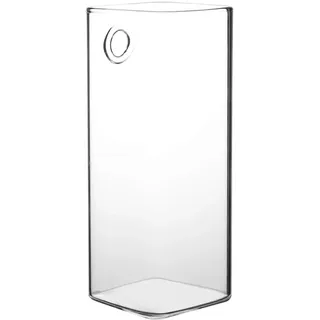 SIXRUN Hängende Glasvase, Wand-Hydrokultur-Pflanzenbehälter mit Bruchsicherem -Glas, für Zuhause, Büro, Hochzeit, Party, Aquarium-Dekoration (Lange Röhrenform)