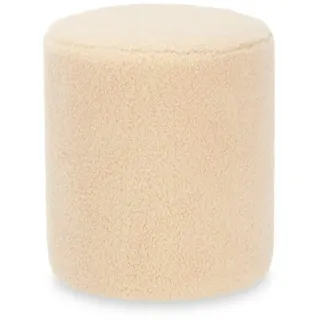 GIFTDECOR Sitzhocker Teddy 32 x 36 x 32 cm Beige