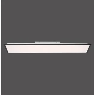just light. LED-Deckenleuchte Flat 1 Stk. 120 x 30 cm schwarz
