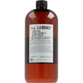 L:A Bruket Cleansing 094 Refill Hand & Body Wash Sage/Rosemary/Lavender 1000 ml