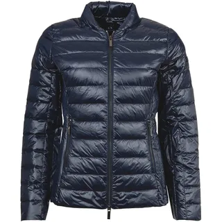 Steppjacke ARMANI EXCHANGE "Steppjacke Down Jacket", Damen, Gr. M, blau, Obermaterial: 100% Polyamid PA. Futter: 100% Polyamid PA. 80% Daunen DOWN. 20% Federn FEATHER., Jacken Steppjacke