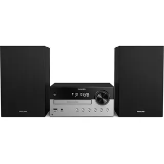 Philips TAM4205 Heim-Audio-Mikrosystem 60 W, Schwarz, Silber