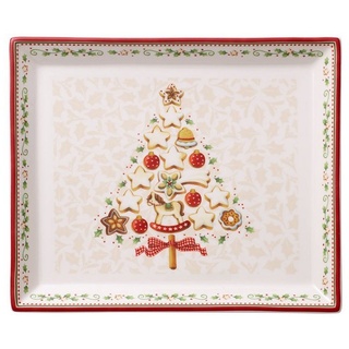 Villeroy & Boch Winter Bakery Delight Gebäckplatte rechteckig, klein 27x22.5cm (1486122856)