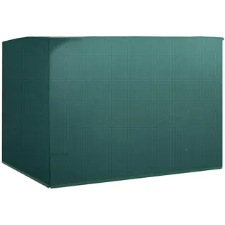 Outsunny Abdeckung Hollywoodschaukel, Dunkelgrün , Kunststoff , 155x150x215 cm , Gartenzubehör, Abdeckung für Gartenmöbel